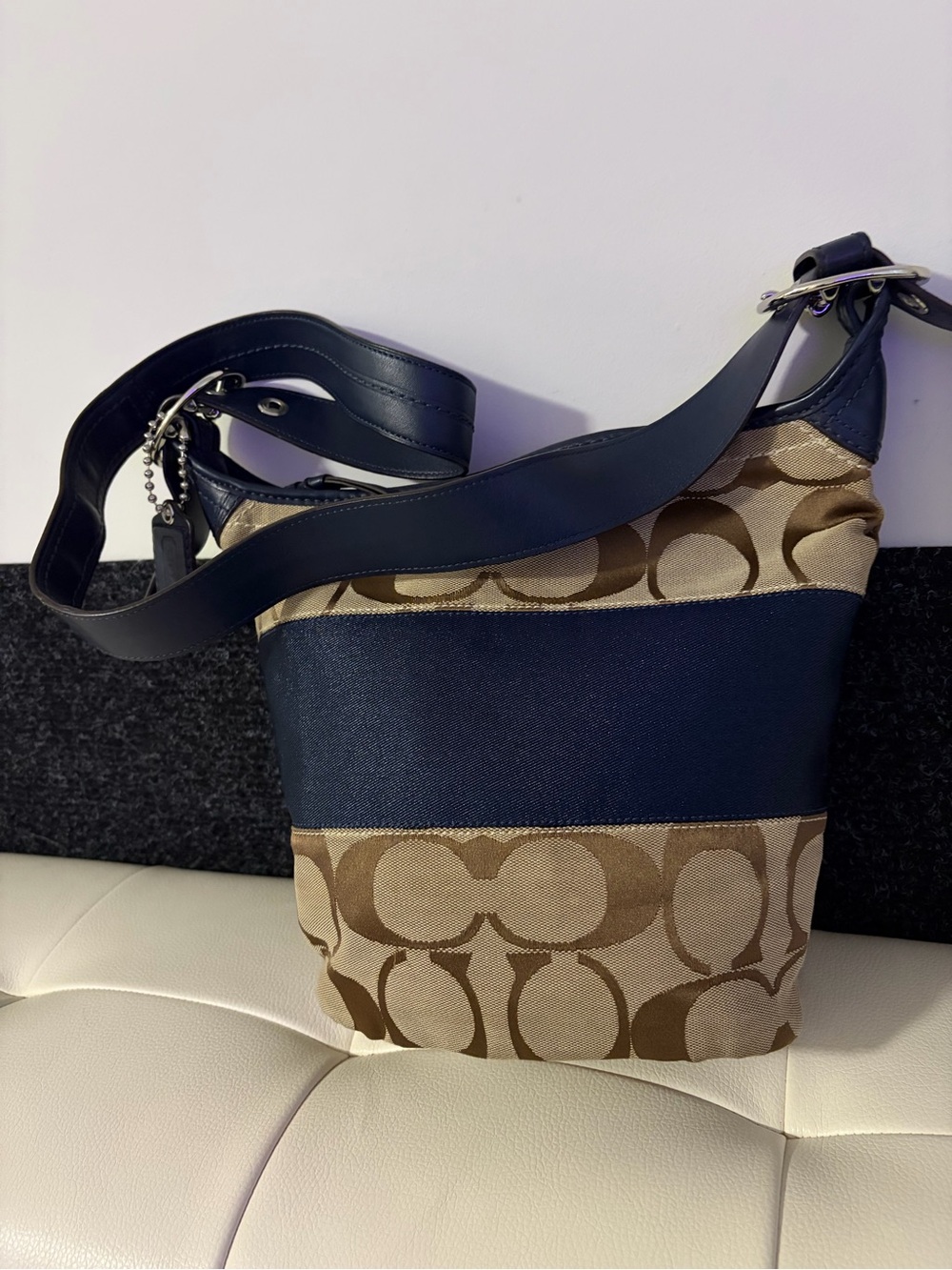 Coach Signature Rugby Duffle Bag